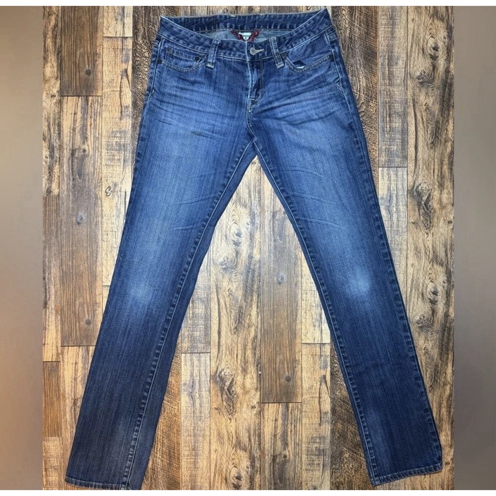 Lucky Brand Blue Medium Wash Lolita Skinny Denim Jeans Women's Size 6/28